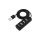 Hub 4x USB 2.0 mini - czarny Unitek Y-2140