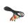 Kabel 3xCINCH / 3xCINCH 3C-W/3C-W-1.8M 1.8m