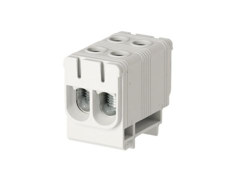 Złączka szynowa zgx 2x50 szara GEP-00051