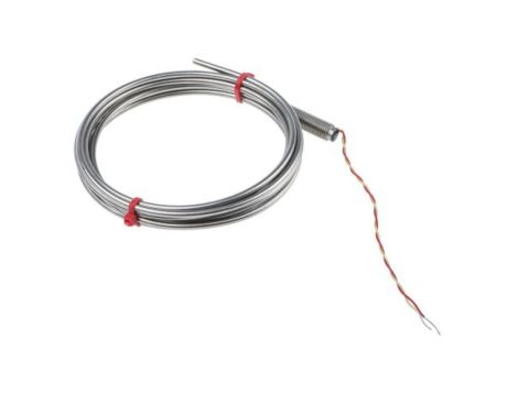 Termopara typ K do +1100C 2m kabel 100mm, Stal nierdzewna ANSI
