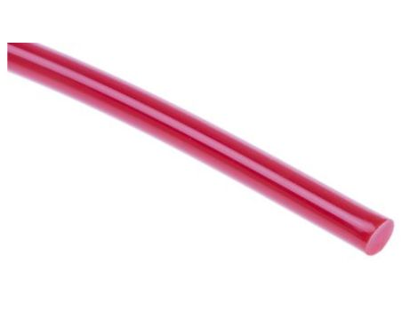 Zaokrąglony pas poliuretanowy, Czerwony, śr.: 5mm, dł. 30m, obc.: 4.9kg