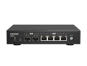 Qnap QSW-2104-2S, 4 x 2.5GbE, 2x 10GbE SFP+, unmanaged switch