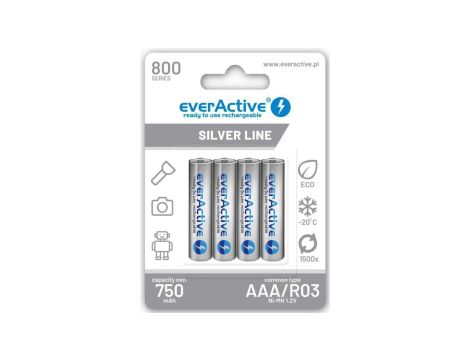 Akumulator NiMH R03 / AAA 800mAh 1,2V R2U (4 szt.)