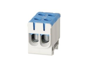 Złączka szynowa zgx 2x50 niebieska GEP-00052