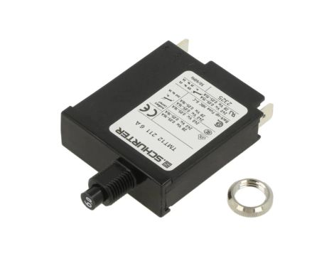 Wyłącznik nadprądowy Iznam: 6A Uznam: 240VAC 28VDC SPST Bieguny: 1 4410.0052