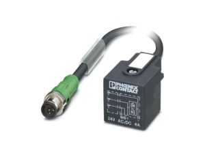 Kabel do czujników/automatyki SAC-3P-M12MS/1,5-PUR/A-1L-Z