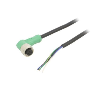 1415688 Kabel do czujników/automatyki, M12, Ilość pinów: 5, kątowe, 5m, wtyk, 60VAC