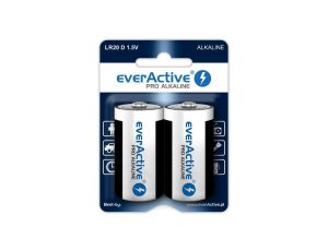 baterie alkaliczne everActive Pro LR20 / D (blister) - 2 sztuki