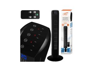 MOCNY WENTYLATOR KOLUMNOWY WIATRAK STOJĄCY PODŁOGOWY OSCYLACJA TIMER PILOT