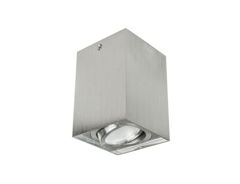 Punktowa oprawa natynkowa halogenowa GU10 MCE426 C/M, kolor szczotkowany matowy chrom,