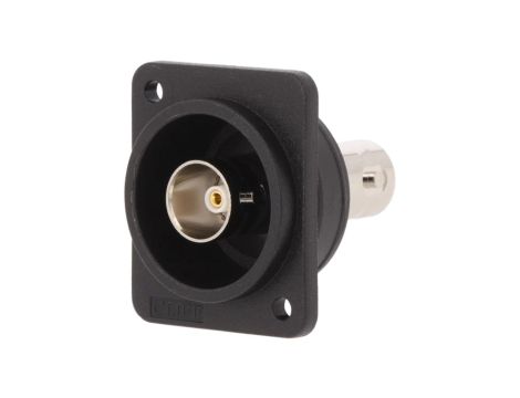 Łącznik BNC gniazdo z obu stron 75 czarny FT 19x24mm CP303095X