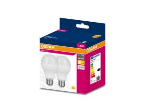 2PAK Żarówka LED E27 A60 19W = 150W 2452lm 2700K Ciepła 200 OSRAM VALUE