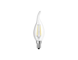 Żarówka LED E14 BA35 2,5W = 25W 250lm 2700K Ciepła 300 Filament OSRAM STAR