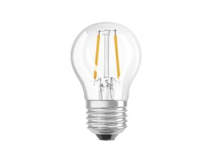 Żarówka LED E27 P45 2,8W = 25W 250lm 2700K 320 Filament Ściemnialna OSRAM SUPER STAR