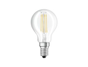 Żarówka LED E14 P45 CL 4W = 40W 470lm 6500K Zimna 300 Filament OSRAM STAR