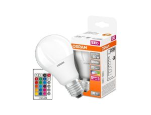 Żarówka LED E27 A60 9W = 60W 806lm RGBW 180 OSRAM Star + PILOT