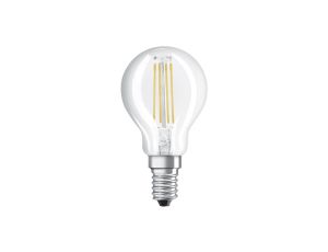 Żarówka LED E14 P45 CL 4W = 40W 470lm 2700K Ciepła 300 Filament OSRAM STAR