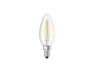 Żarówka LED E14 B35 CL 3,4W = 40W 470lm 4000K Neutralna 300 CRI90 Filament OSRAM SUPERSTAR+ Ściemnialna