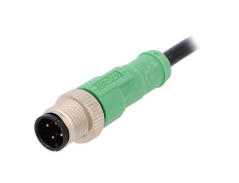 1415585 Kabel do czujników/automatyki, M12, Ilość pinów: 4, proste, 1.5m, wtyk