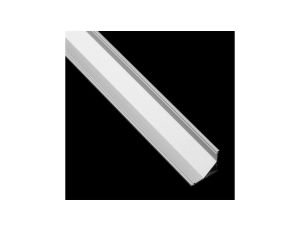 Profil Aluminiowy Narożny do LED KM55 Srebrny Natynkowy 1m