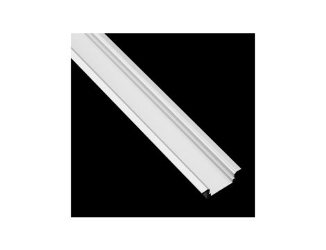 Profil Aluminiowy do LED KM39 Srebrny Wpuszczany 1m