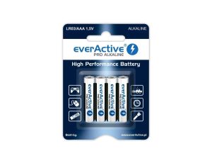 Bateria alkaliczna LR03 / AAA 1,5V everActive Pro /4szt./