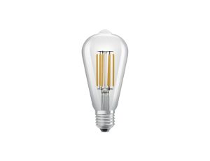 Żarówka LED E27 ST64 CL 4W = 60W 840lm 3000K Ciepła 360 Filament OSRAM ULTRA EFFICIENT