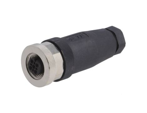 Złącze okrągłe M12 żeńskie proste nieekranowane 5pin 60V PG7 T4110001051-000
