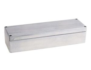 Obudowa Srebrny IP66 Neopren, 250 x 80 x 55mm, RS PRO