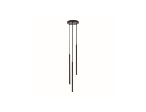 Lampa wisząca GELATO, czarne zwisy rurki na G9 do salonu K-4862 Kaja Lighting