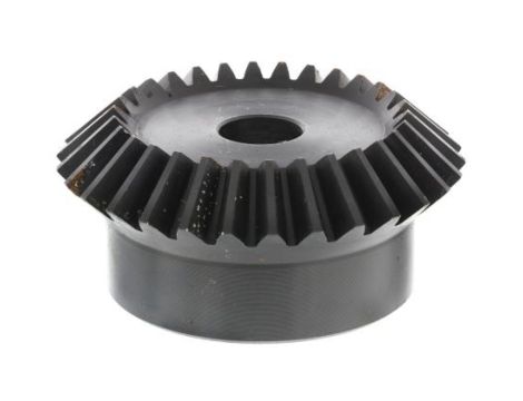 Przekładnia stożkowa, Stal, zęby: 30, Skośne, skok: 2.5mm, kąt: 20, otwór: 16mm