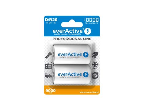 Zestaw akumulatorków everActive EVHRL20-10000 (10000mAh Ni-MH)