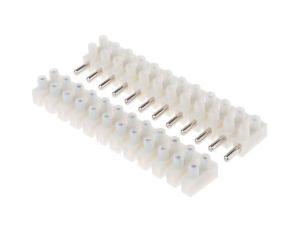 6mm Złącze wtykowe do druku Naturalny 12-żyłowe, Śruba, 450 V