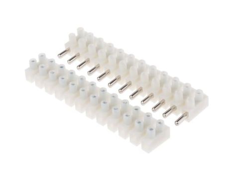 6mm Złącze wtykowe do druku Naturalny 12-żyłowe, Śruba, 450 V