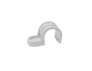 Nylonowy uchwyt pojedynczy FP 18mm do rurek instalacyjnych (918FP) (100szt.)