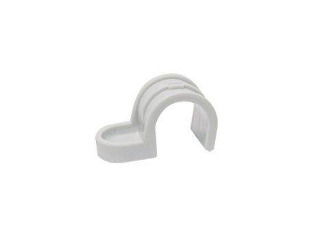 Nylonowy uchwyt pojedynczy FP 18mm do rurek instalacyjnych (918FP) (100szt.)