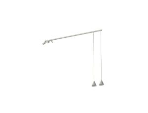 Lampa przysufitowa FOURTY 5xGU10 R50, GU10 R35 Silk gray 11451 Nowodvorski