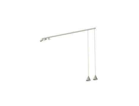 Lampa przysufitowa FOURTY 5xGU10 R50, GU10 R35 Silk gray 11451 Nowodvorski