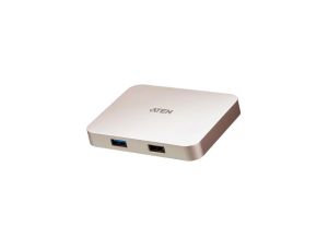 ATEN UH3235 USB-C 4K Ultra Mini Dock met Power Passthrough