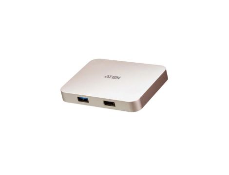 ATEN UH3235 USB-C 4K Ultra Mini Dock met Power Passthrough