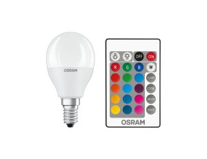 Żarówka LED E14 P45 5,5W = 40W 470lm RGBW 200 OSRAM Star + Pilot