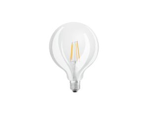 Żarówka LED E27 G125 4W = 40W 470lm 2700K Ciepła 300 Filament OSRAM Retrofit