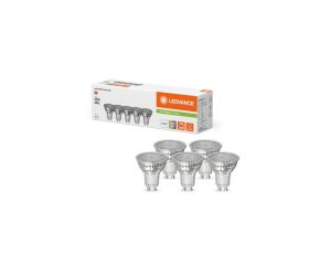 5x Żarówka LED PAR16 GU10 4.5W = 50W 350lm 4000K Neutralna Biała 36 ŚCIEMNIALNA LEDVANCE