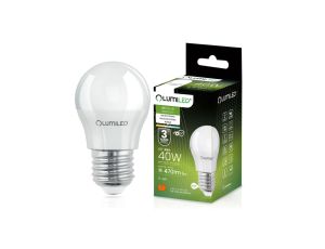 Żarówka LED E27 P40 5W = 40W 470lm 4000K Neutralna 180 LUMILED