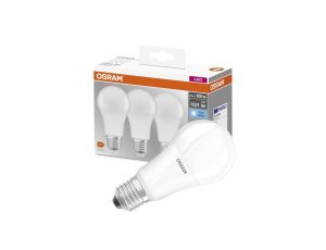 3PAK Żarówka LED E27 A60 14W = 100W 1521lm 4000K Neutralna 360 OSRAM
