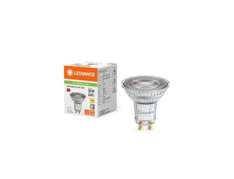 Żarówka LED PAR16 GU10 3.4W = 35W 230lm 3000K Ciepła Biała 36 ŚCIEMNIALNA LEDVANCE