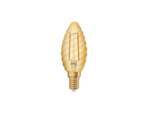 Żarówka LED E14 BW35 2,5W = 22W 220lm 2400K Ciepła 300 Filament OSRAM Vintage 1906
