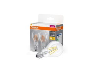 2x Żarówka LED E27 A60 4W = 40W 470lm 2700K Ciepła 300 OSRAM Filament