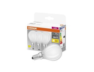 3PAK Żarówka LED E14 P45 5,5W = 60W 806lm 2700K Ciepła 300 Filament OSRAM BASE