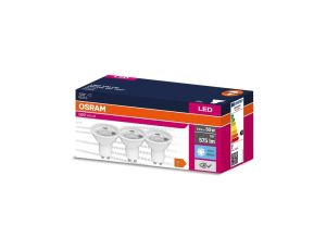 3PAK Żarówka LED GU10 6,9W = 50W 575lm 4000K Neutralna 120 OSRAM VALUE